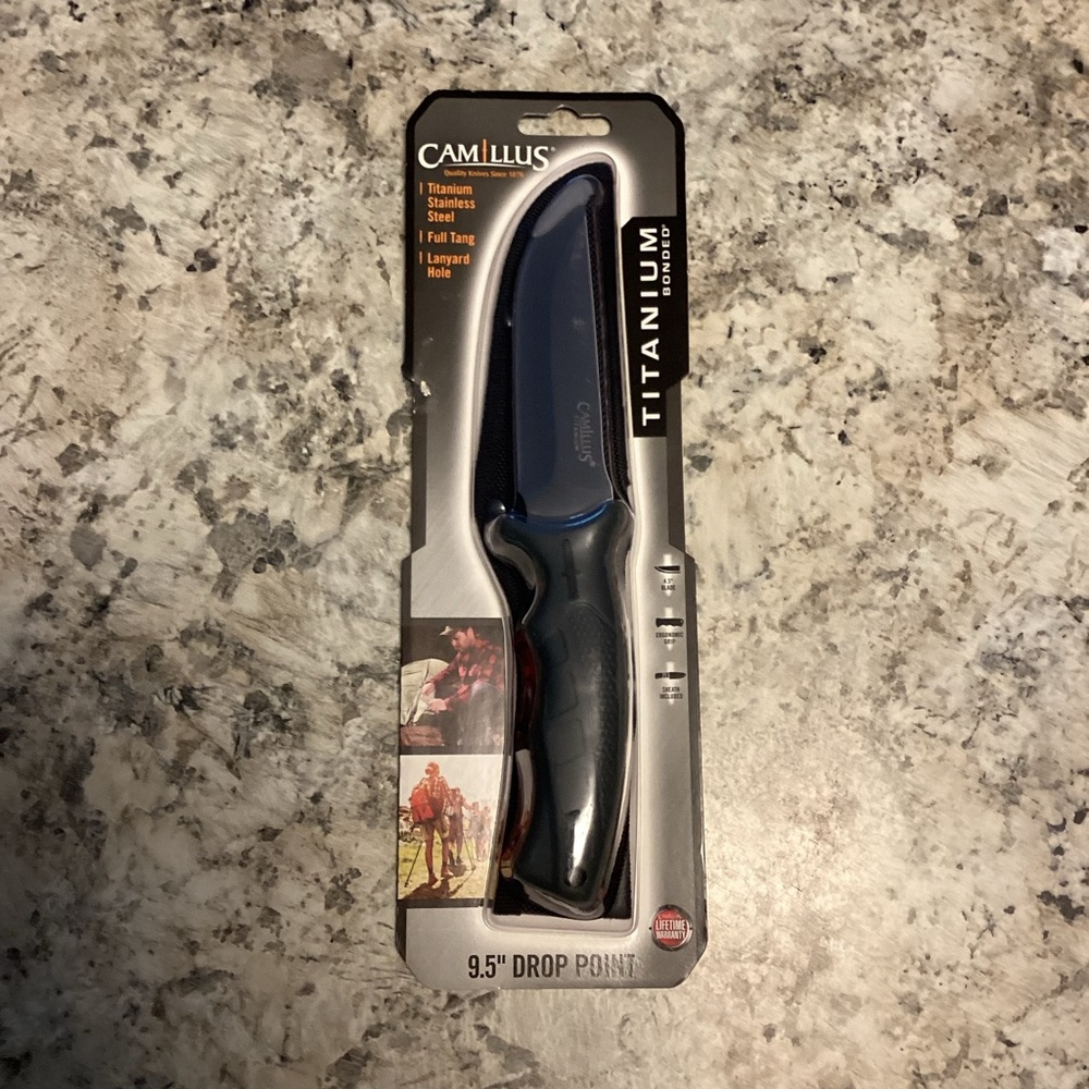 Camillus Titanium Stainless Steel Knife